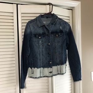 Diane Gilman Denim Jacket‎ SZ XS